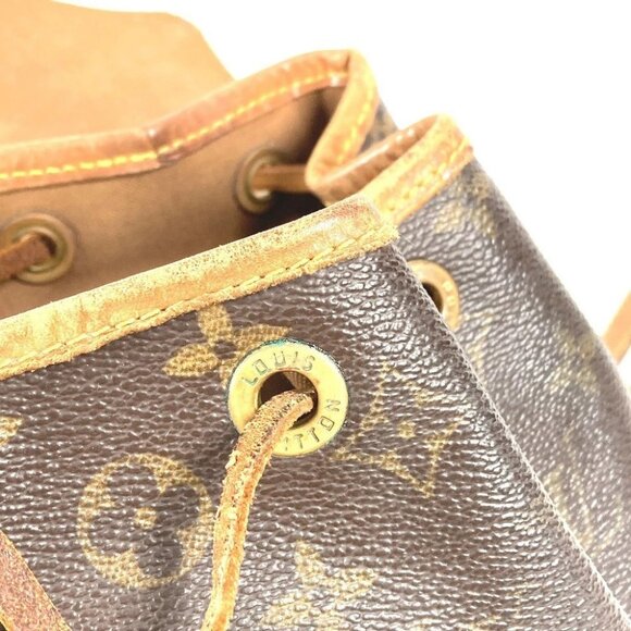LOUIS VUITTON M51137 Monogram Mini Montsouris bag Backpack MonogramCanvas Brown - Picture 15 of 16